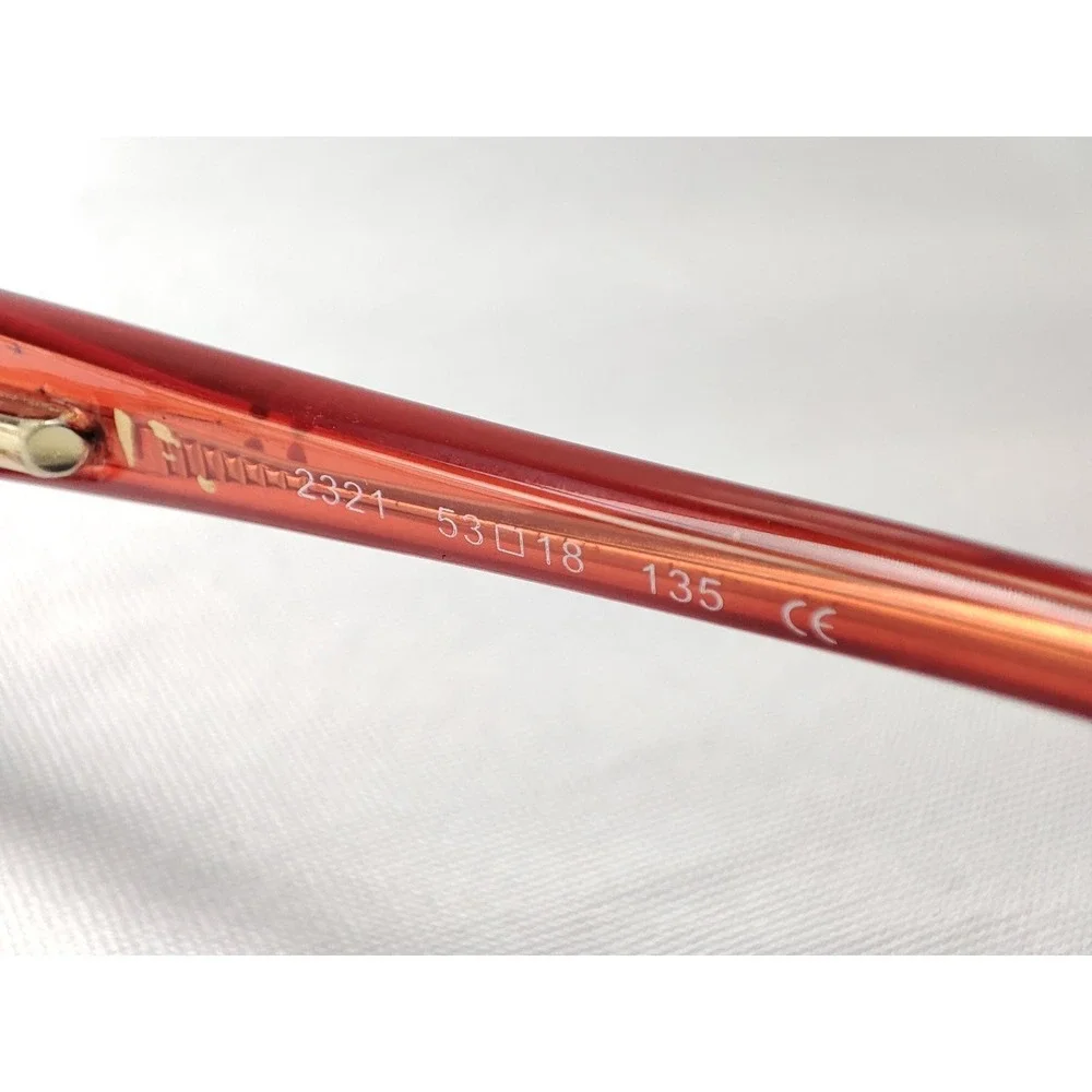 Ronit Furst 2321 Eyeglass Frames Handpainted Multicolor Oval Full Rim 53-18-135